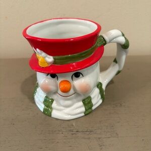 VTG Possible Dreams Collectible Snowman Holiday Mug